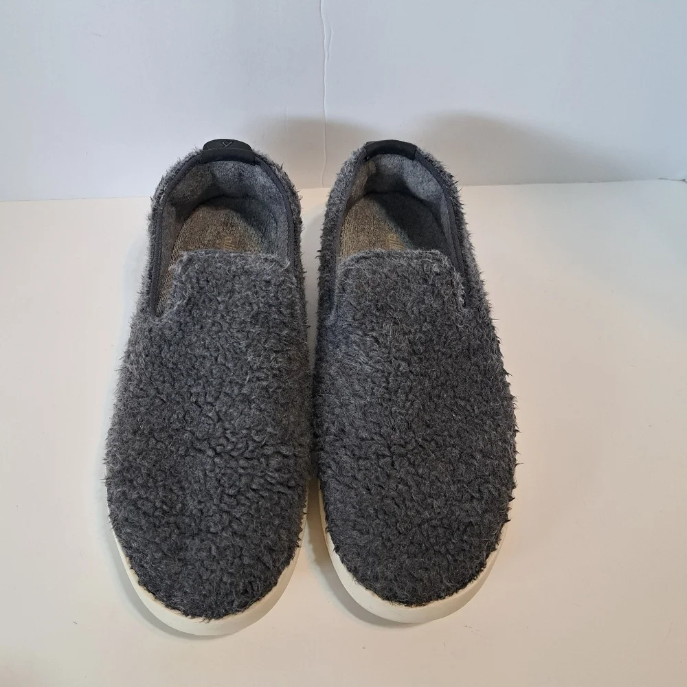 Allbirds Gray Men's Wool Lounge Fluffy Slip On Shoes Size 10‎